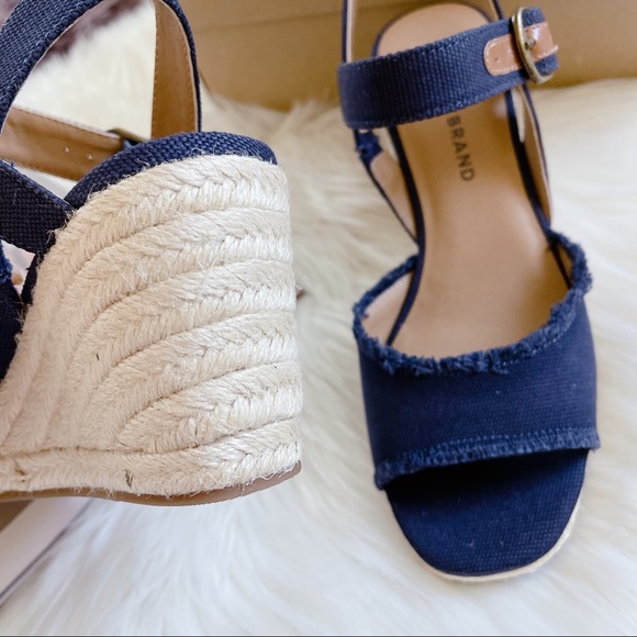 Lucky Brand Mindra Wedge sandals - Navy - Picture 6 of 8